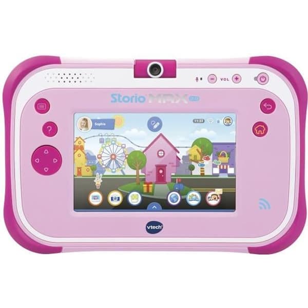 VTECH - Console Storio Max 2.0 5" Rosa - Pedagogisk surfplatta för barn