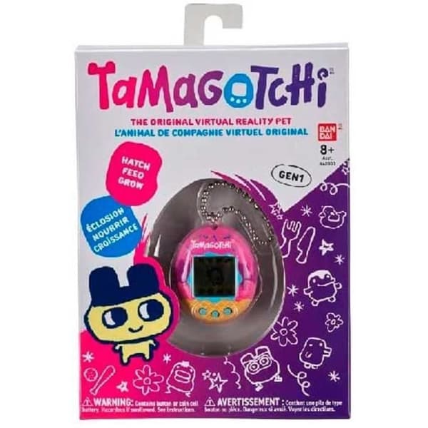 Original Tamagotchi - Glass - BANDAI - Virtuellt husdjur för barn