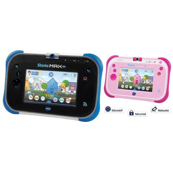 VTECH - Console Storio Max 2.0 5" Blå - Pedagogisk surfplatta för barn