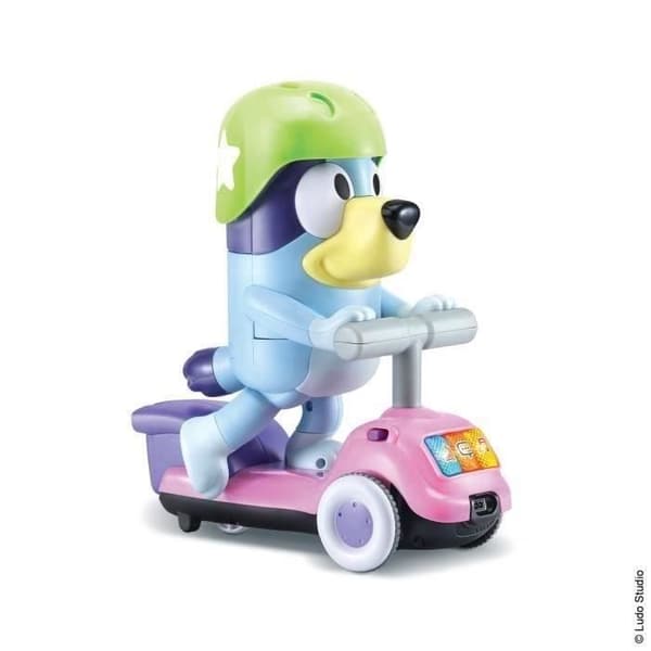 Bluey Interactive Scooter - VTECH - BLUEY - 3 spellägen - Blandat - Blå