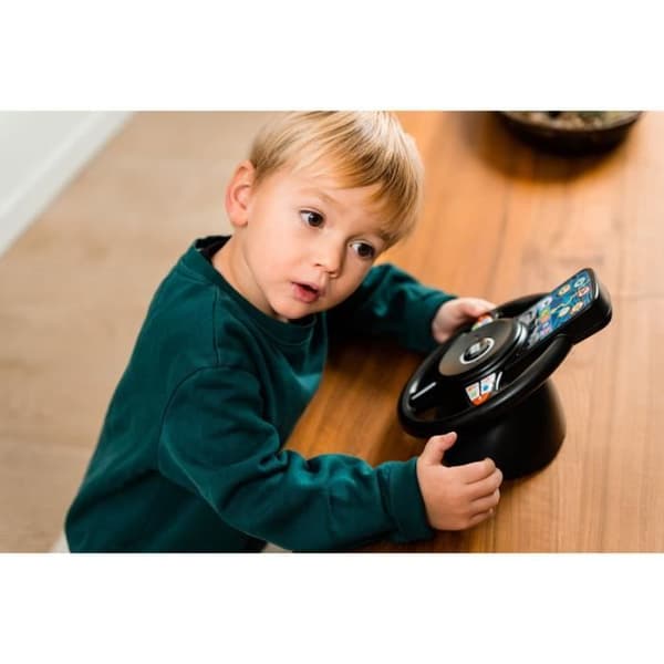 Toy Steering Wheel - KD - My First Steering Wheel - Realistisk och ergonomisk för småbarn