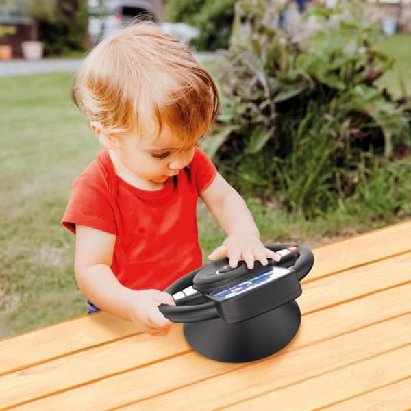 Toy Steering Wheel - KD - My First Steering Wheel - Realistisk och ergonomisk för småbarn