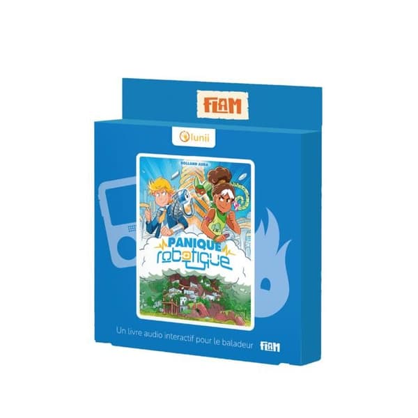 Educational Console - Robotic Panic Box - Lunii - Interaktiv ljudbok från 9 år