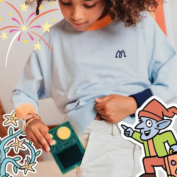 Utbildningskonsol - Lunii - Boxset Familjen Magicus åker på semester - Interaktiv ljudbok från 7 år