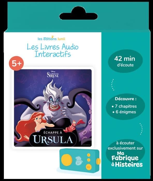 Educational Console - Lunii - Naughty Challenge Box: Escape from Ursula - Interaktiv ljudbok från 5 år