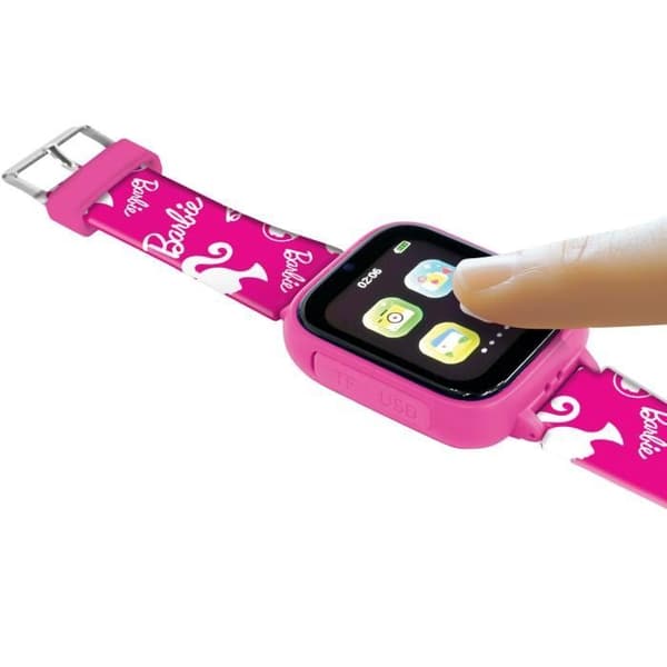 Barbie färgskärmsklocka med kamera och 8 GB minneskort