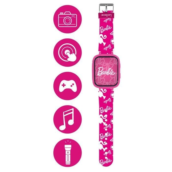 Barbie färgskärmsklocka med kamera och 8 GB minneskort