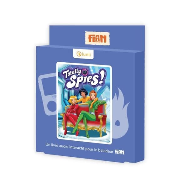 Interaktiv ljudbok - Lunii - Totally Spies - 12 avsnitt - Spionfichor - Personlighetsprov