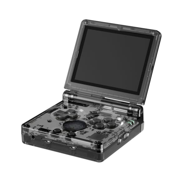Bærbar retro gaming konsol ANBERNIC RG35XX SP Sort/gennemsigtig
