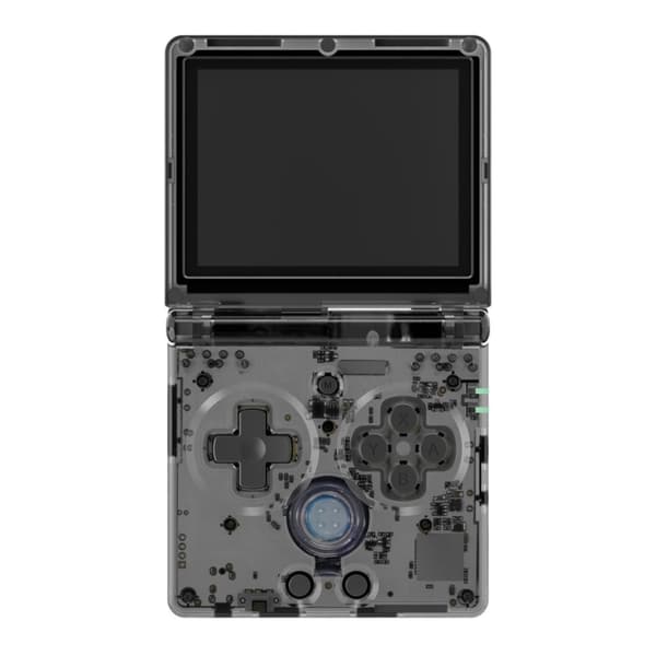 Bærbar retro gaming konsol ANBERNIC RG35XX SP Sort/gennemsigtig