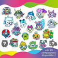 Miniatyrbild 8 av 10: Digital pet Bandai Uni
