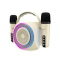 Miniatyrbild 1 av 2: Speaker with Karaoke Microphone Celly PARTYMIC2WH White