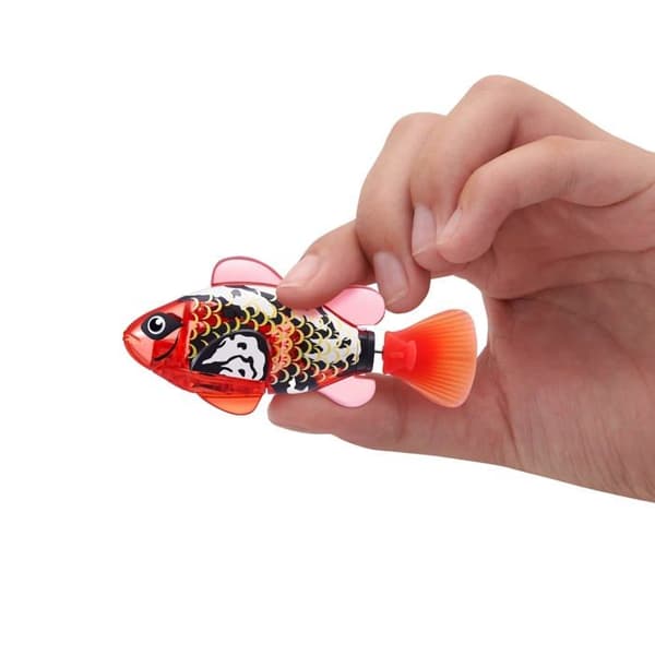 Virtuell djur Robo alive - 7199B - Robo Fish Series 3 Simmande robotfisk (Blå och Röd)