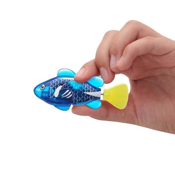 Virtuell djur Robo alive - 7199B - Robo Fish Series 3 Simmande robotfisk (Blå och Röd)
