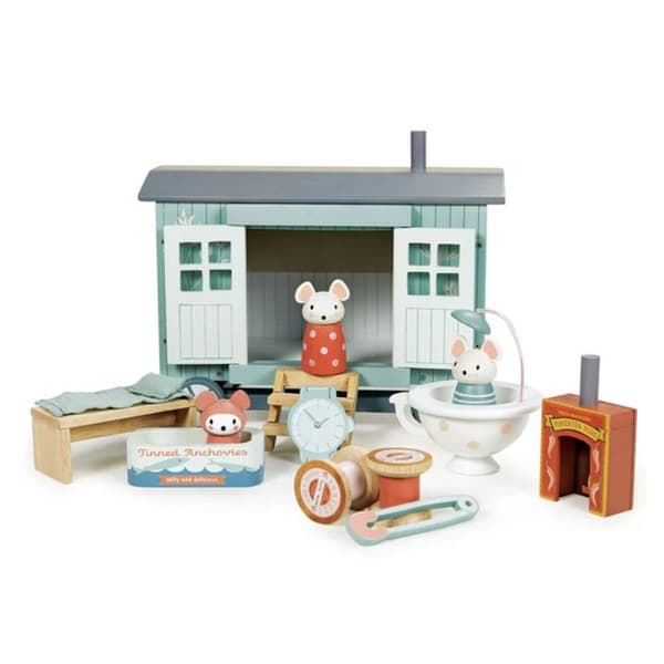 Set la Cabane är en trälekstuga.