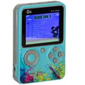 Miniatyrbild 2 av 6: Mini retro bärbar spelkonsol blå