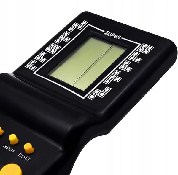 ELEKTRONISK SPEL TETRIS SNAKE POCKET-KONSOL RETRO KLOSESPEL 9999w1