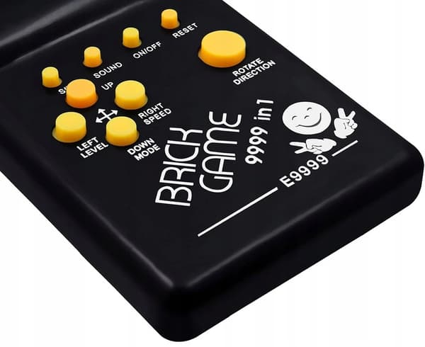 ELEKTRONISK SPEL TETRIS SNAKE POCKET-KONSOL RETRO KLOSESPEL 9999w1