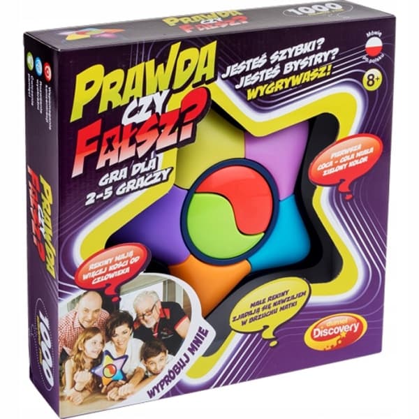 Dumel Discovery Sant eller falskt partyspel