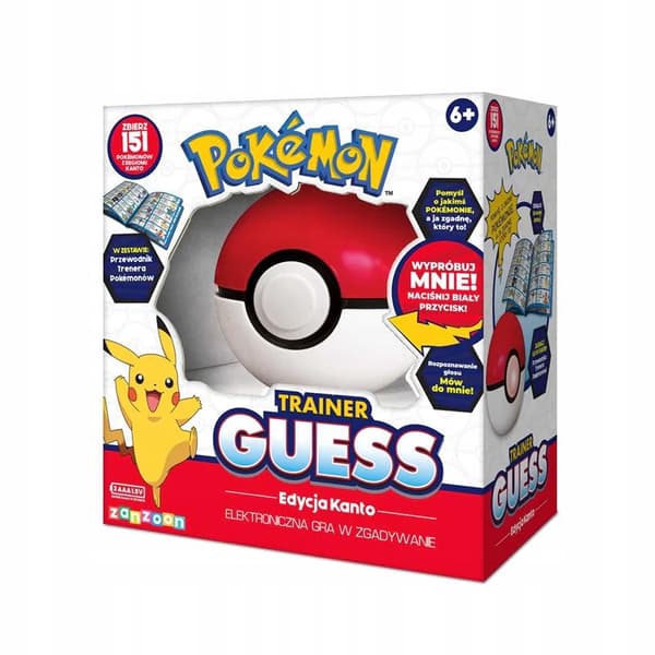 Pokémon Spiltræner Gæt Kanto 1422103 Elektronisk Gættespil