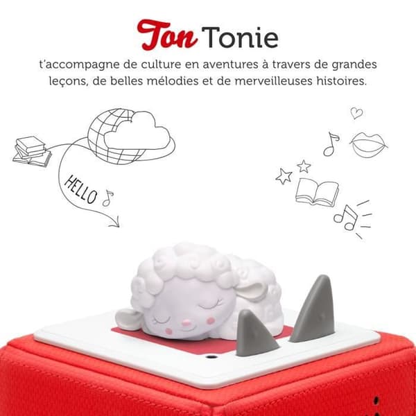 tonies® - Tonie Figure - My Bedtime Buddies - Sheep Soft Toy - Audio Figure för Toniebox