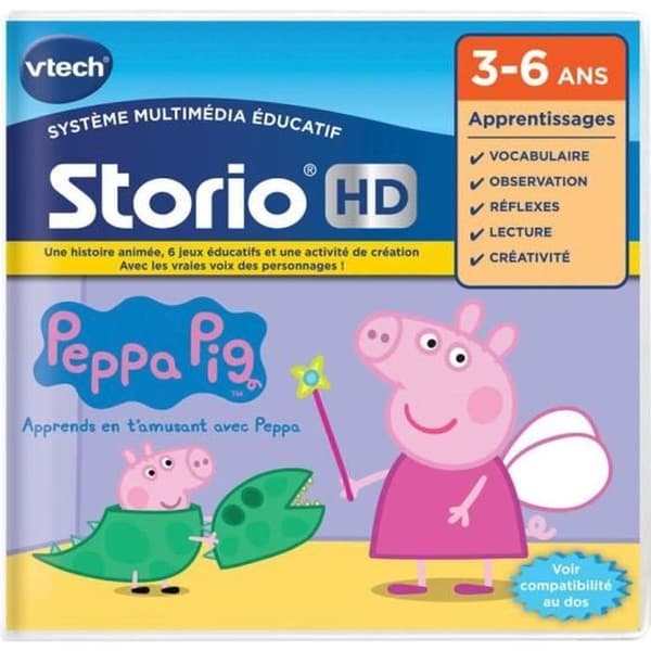 VTECH - Story Educational Game - Peppa Pig