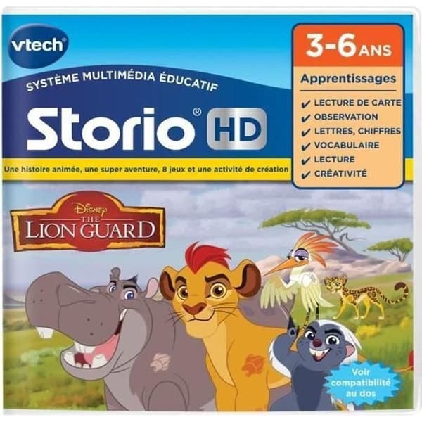VTECH - Storio Educational Game - Lejonvakten