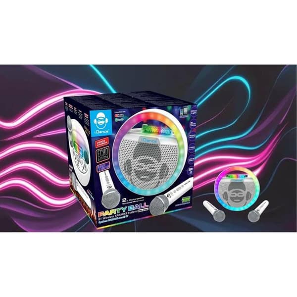 Speaker with Karaoke Microphone