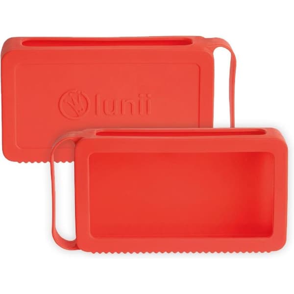 Skyddsskal - Lunii - Odile Orange - Mjuk silikon - Tvättbar - Integrerat handtag