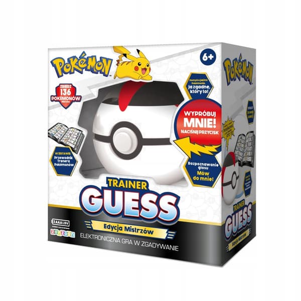 Pokémon Interaktivt Spil TRÆNER GÆT CHAMPIONS Udgave Gættespil PL