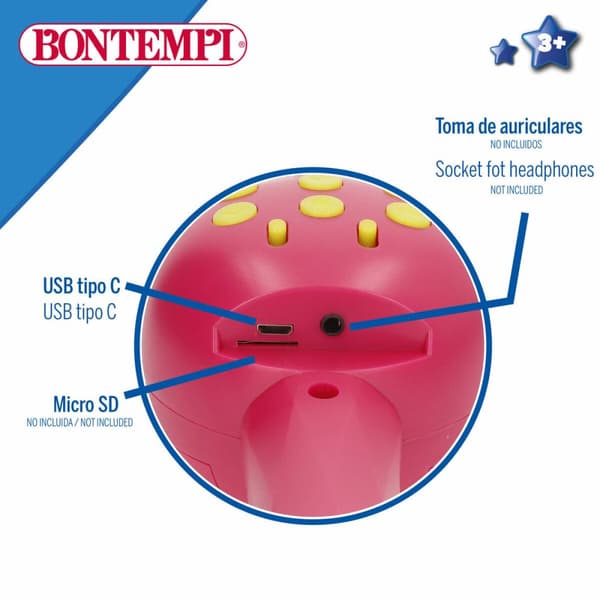 Karaoke Microphone Bontempi 6 Units