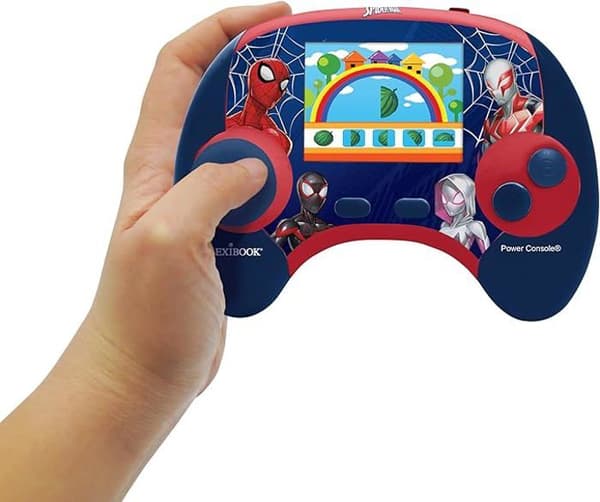 Spider-Man tosproget pædagogisk konsol med LCD-skærm FR-EN