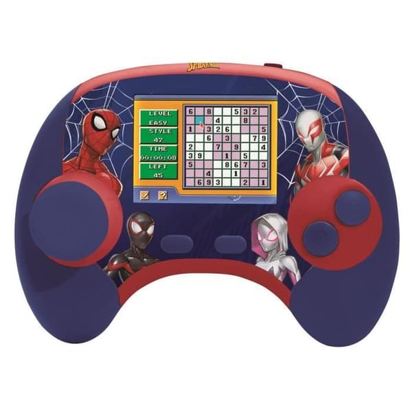 Spider-Man tosproget pædagogisk konsol med LCD-skærm FR-EN