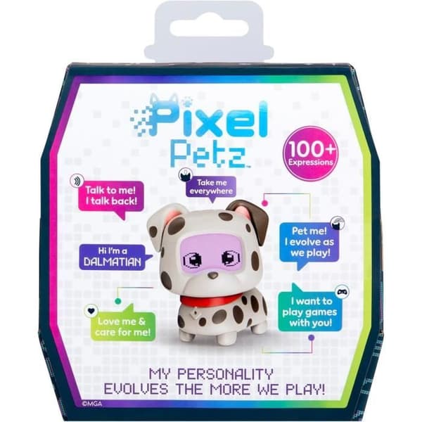 Pixel Petz - Virtuelt og interaktivt dyr - Dalmatiner - Spil og aktiviteter - Mere end 100 kommentarer - Fra 4 år