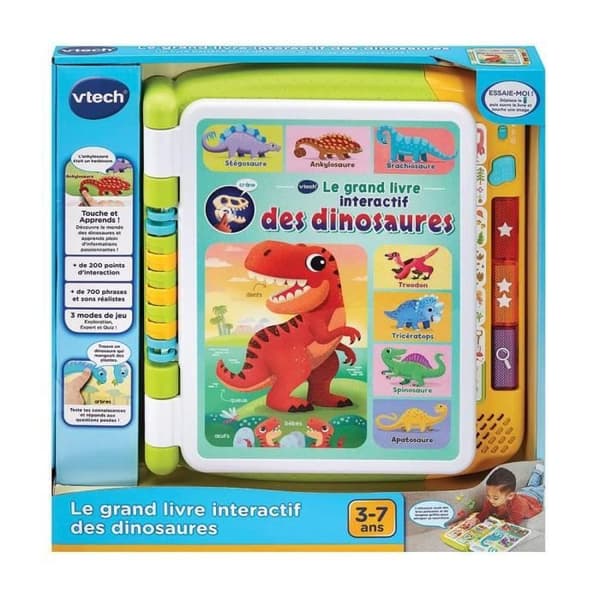 VTECH DEN STORA INTERAKTIVA DINOSAURIEBOKEN