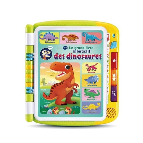VTECH DEN STORA INTERAKTIVA DINOSAURIEBOKEN