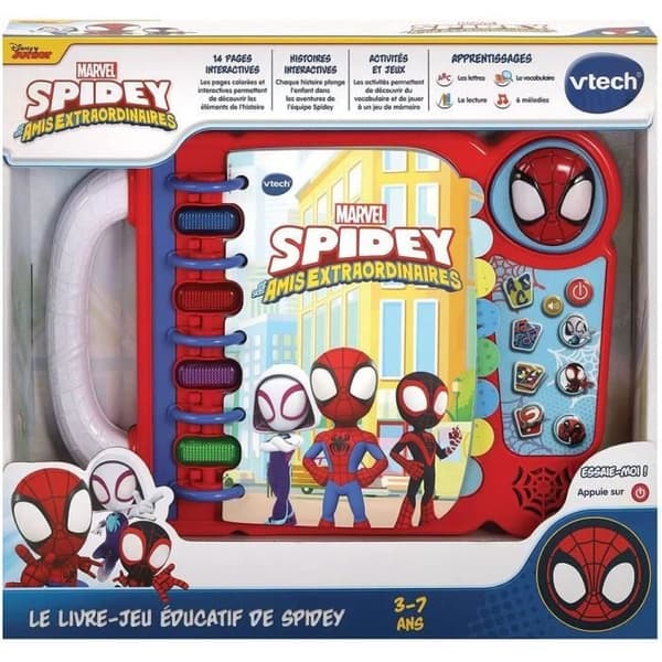 VTECH - SPIDEY - Opettavainen pelikirjani