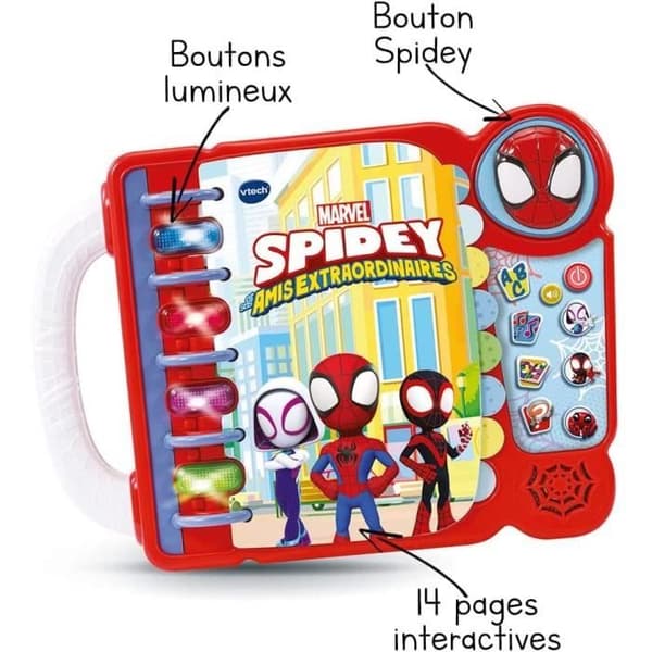 VTECH - SPIDEY - Opettavainen pelikirjani