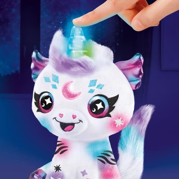 Canal Toys - Airbrush-pehmolelu - Kosminen yksisarvispehmo, jonka voi personoida valotorvella - AIR 028