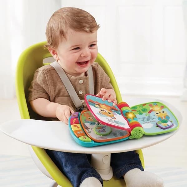 VTECH BABY - Baby Loulous Superförtrollade Bok - Blå