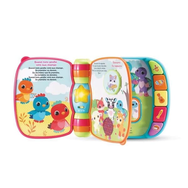 VTECH BABY - Baby Loulous Superförtrollade Bok - Blå