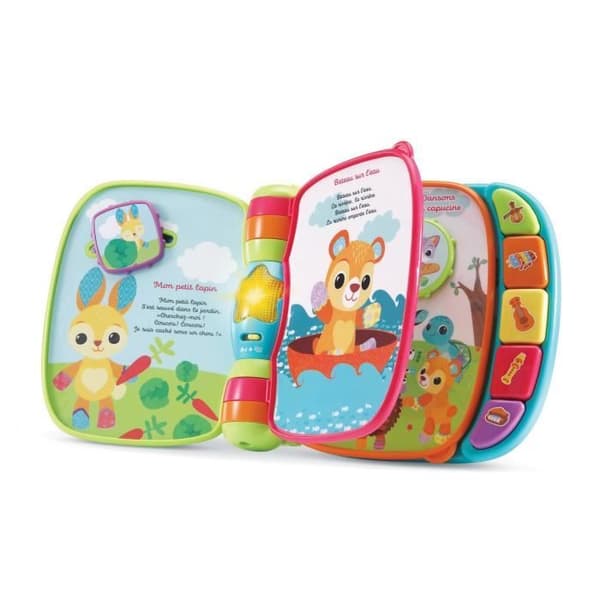 VTECH BABY - Baby Loulous Superförtrollade Bok - Blå