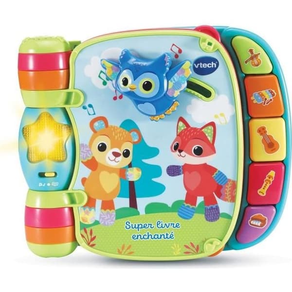 VTECH BABY - Baby Loulous Superförtrollade Bok - Blå