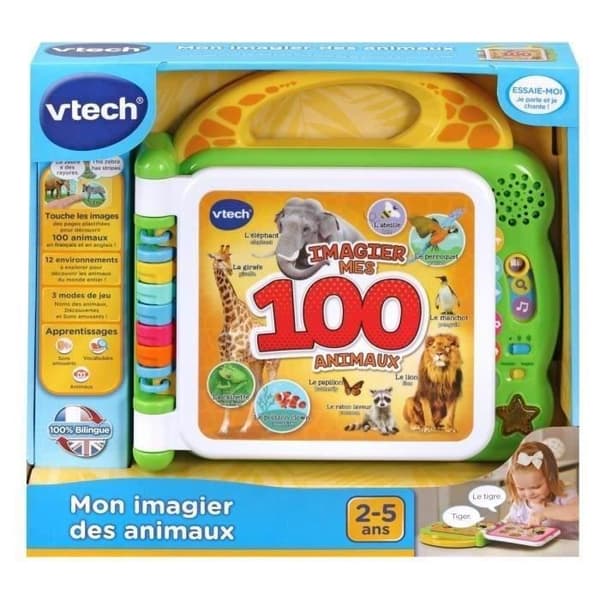 VTECH - 609545 - Mina tvåspråkiga djurstatyer