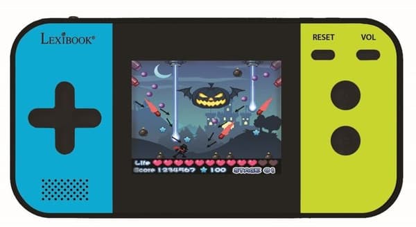 LEXIBOOK Compact Cyber Arcade bærbar konsol - 2,5'' skærm - 250 spil