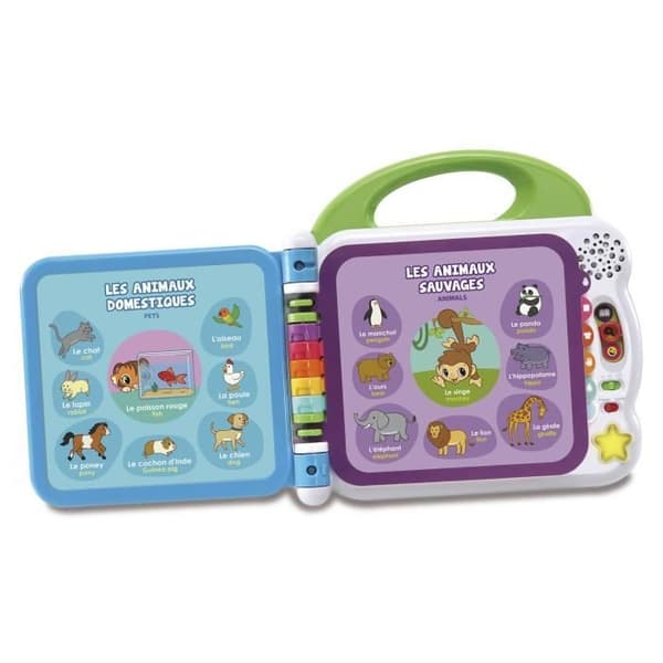 VTECH BABY - Min første tosprogede billedbog - Interaktiv bog