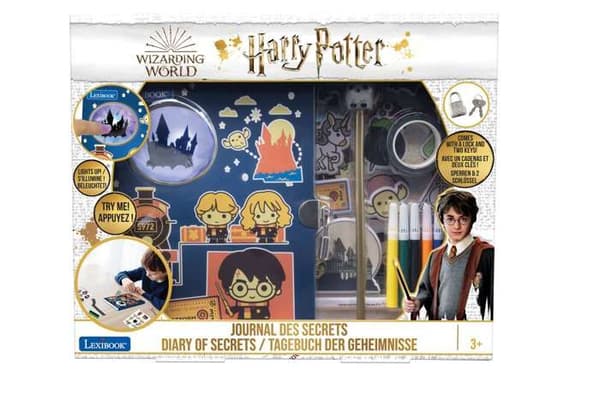 Harry Potter Elektronisk Dagbok - LEXIBOOK - Ljuseffekter och Tillbehör