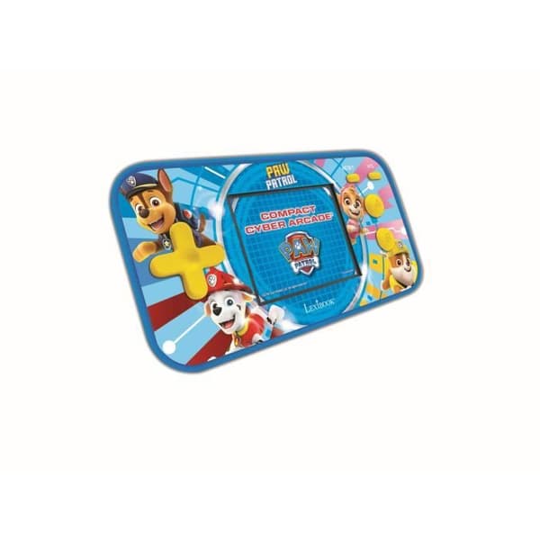PAW PATROL Bärbar spelkonsol för barn Kompakt Cyber Arcade LEXIBOOK - 150 spel