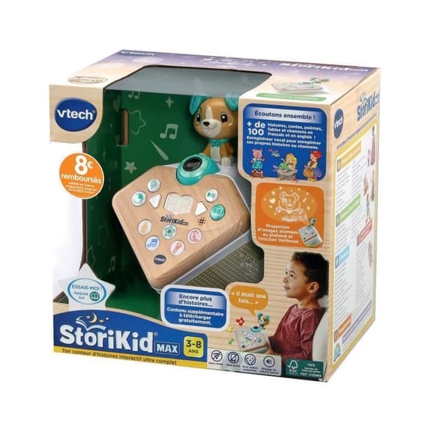 VTECH STORIKID MAX - TARINANKERTOJANI (LELU FSC-PUUOSASTA)