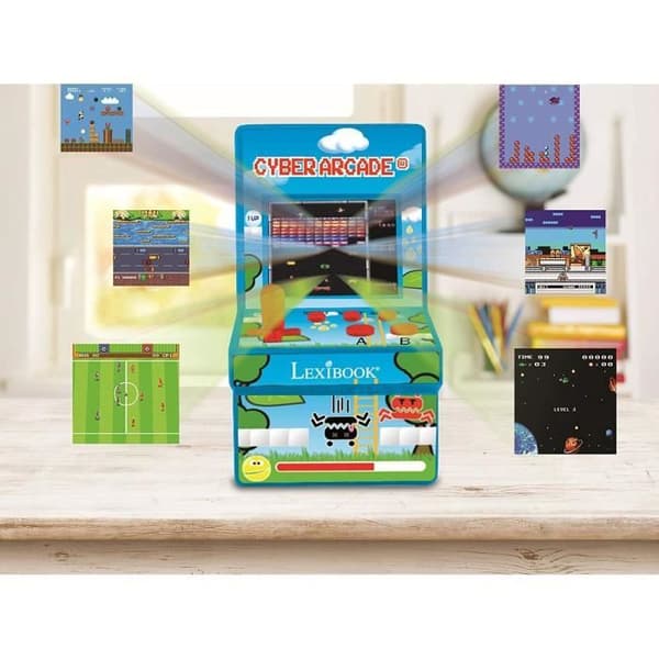 Cyber Arcade Handhållen Konsol - 2,8'' Skärm 200 Spel